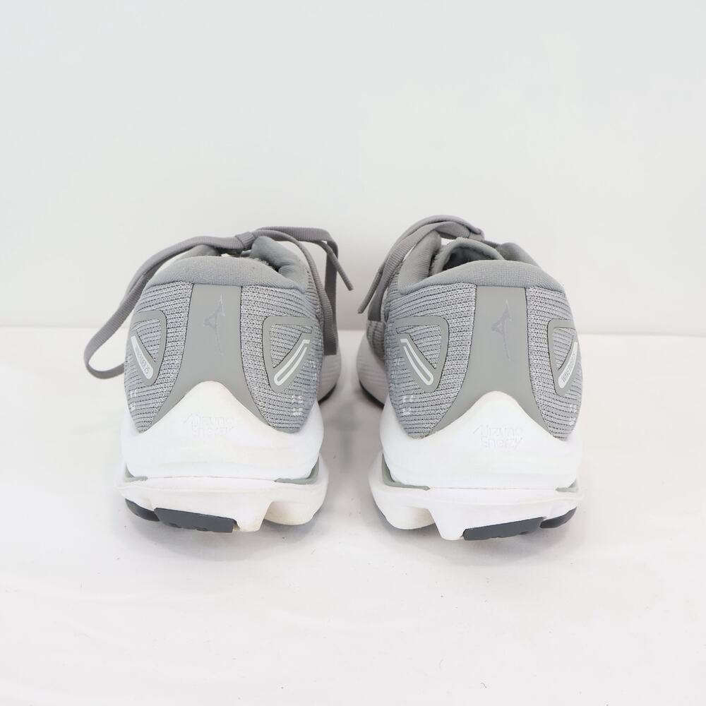 Mizuno Women's Wave Rider 25 Running Shoe Grey White Size 8 - Picture 10 of 13